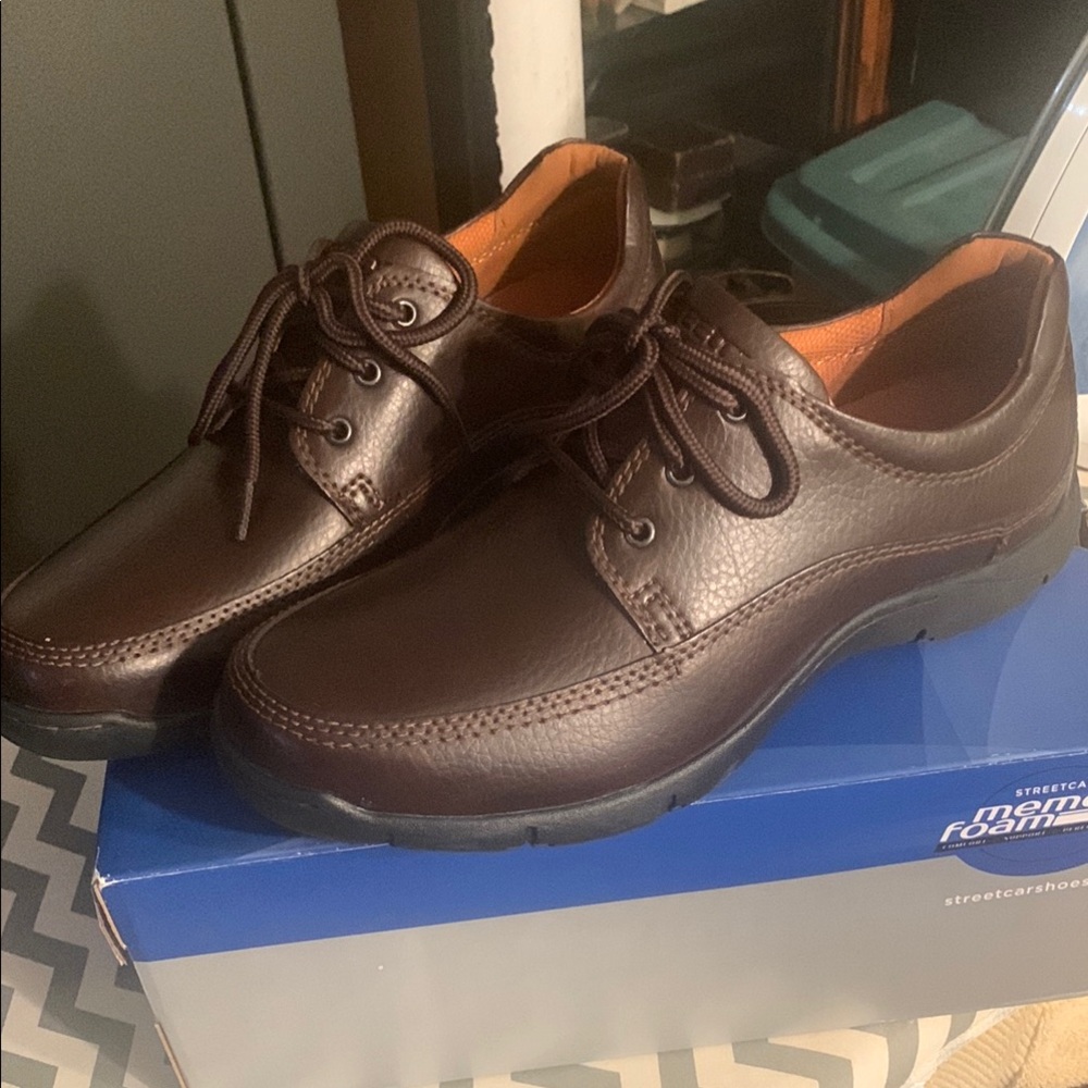 Men's Brown Leather Shoes